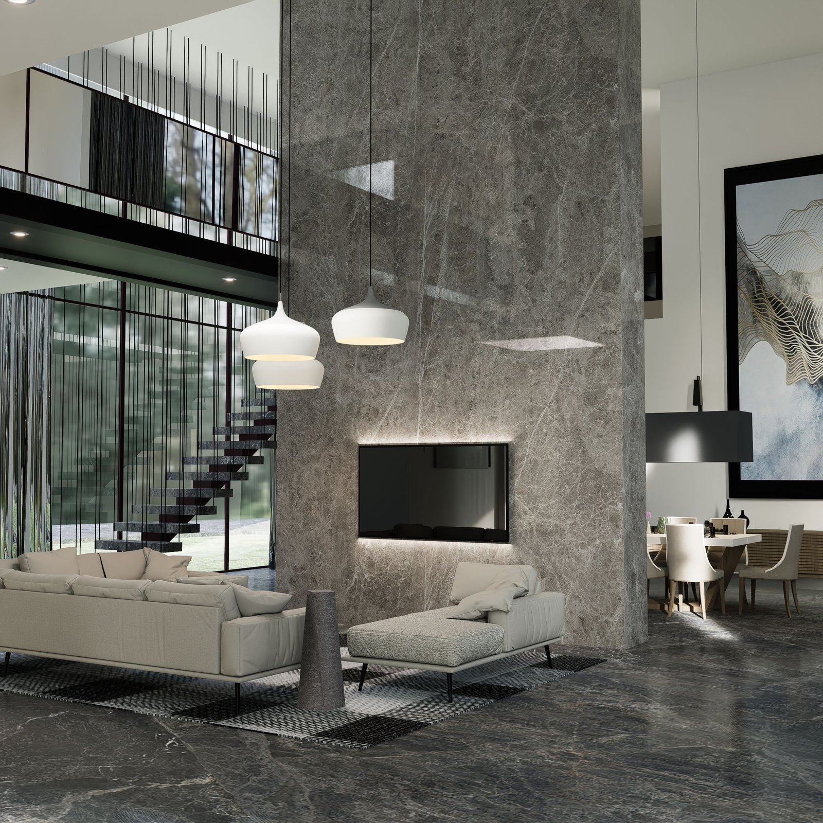 Intérieur organisé